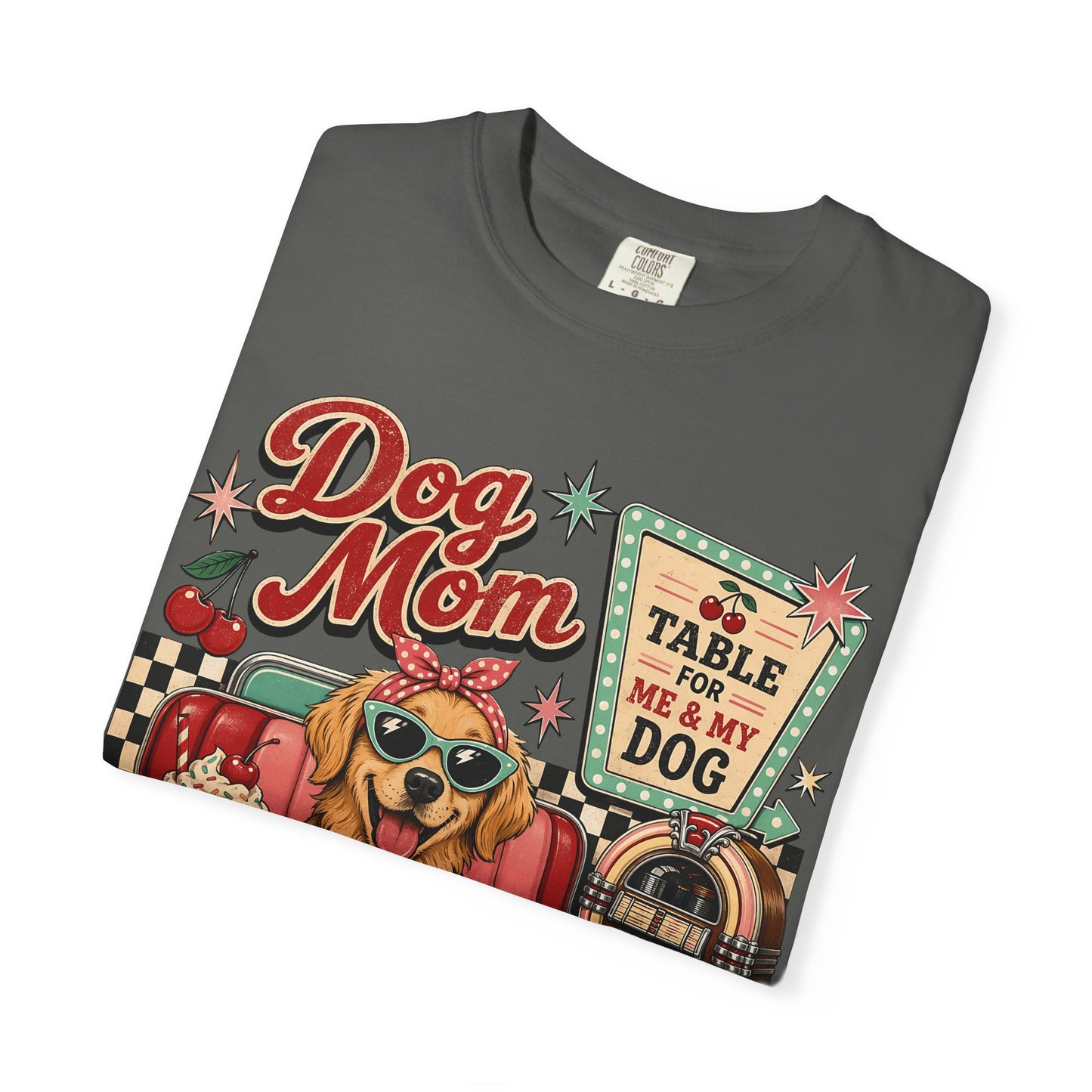 Table for Me and My Dog — Cute Pet Lover T-Shirt