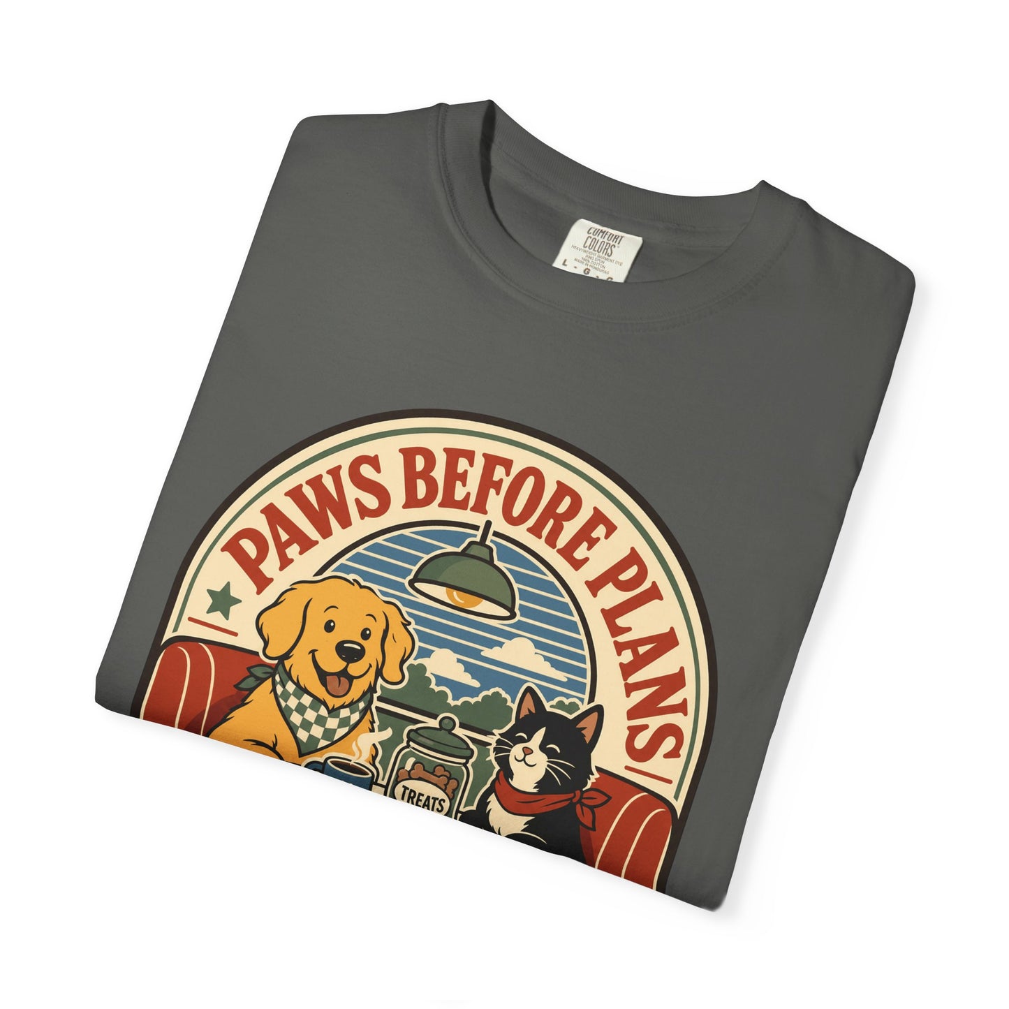 Paws Before Plans Pet Lover — Cute Pet Lover T-Shirt
