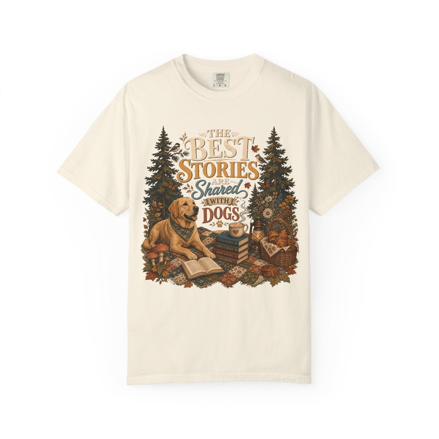 Best Stories Are Shared With Dogs T-Shirt
