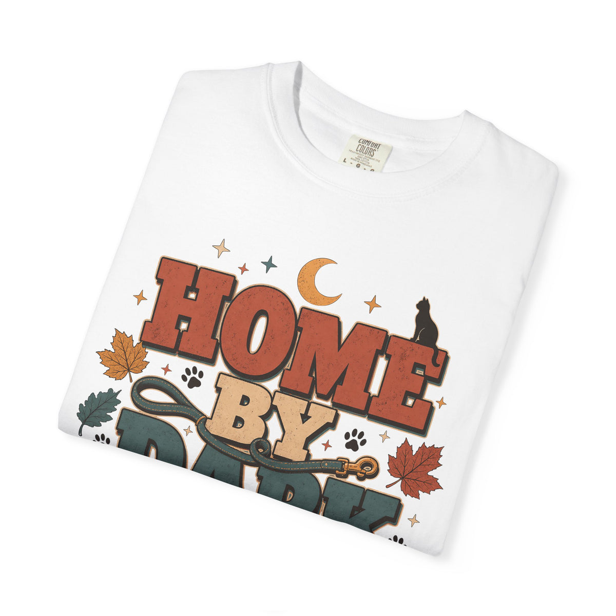 Home By Dark For The Pets T-Shirt – Funny Introvert Pet Parent Graphic Tee