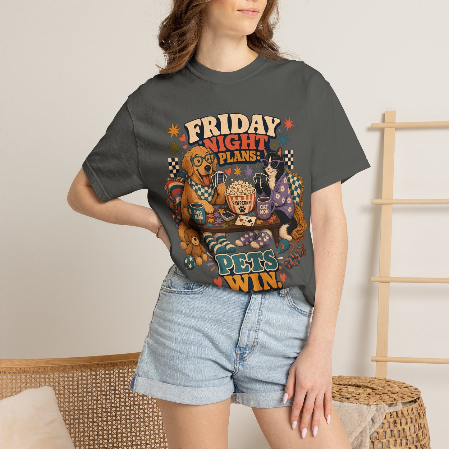 Friday Night Plans Pets — Cute Pet Lover T-Shirt