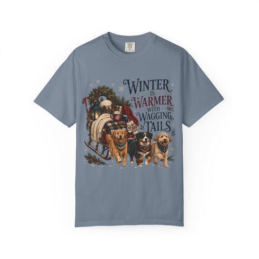 Winter Is Warmer With Wagging T-Shirt