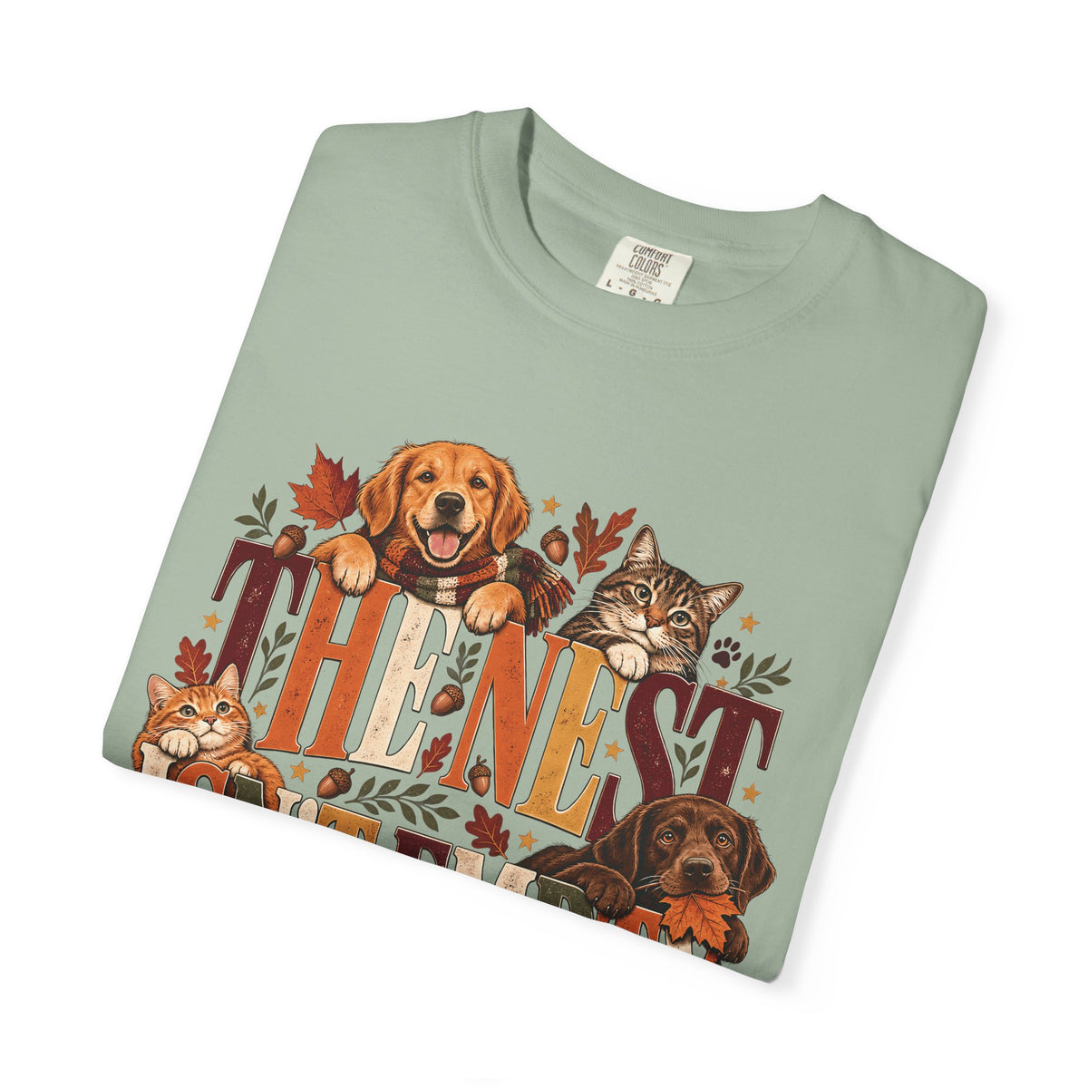 The Nest Isn't Empty It's Covered in Fur T-Shirt – Funny Empty Nester Pet Lover Tee