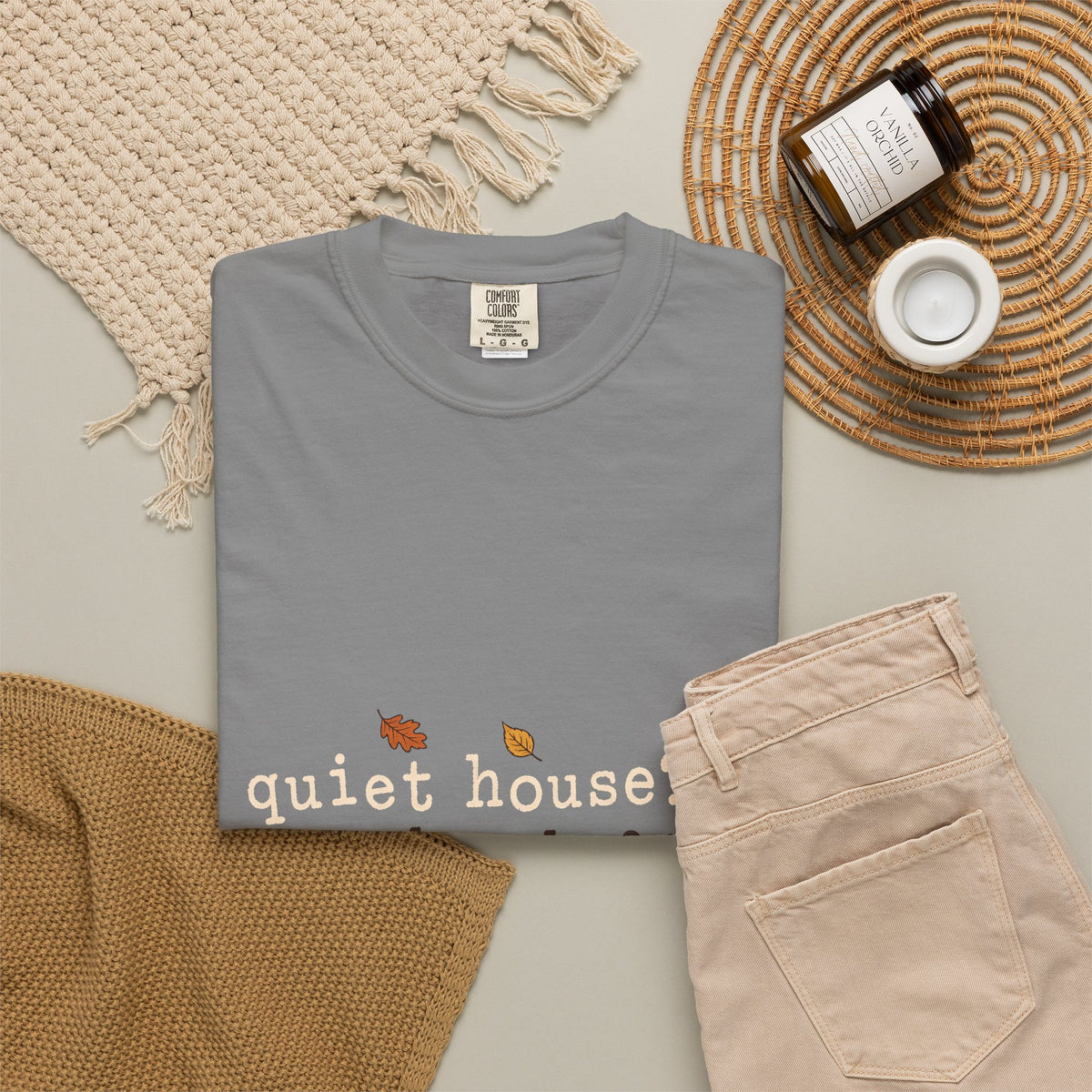 Quiet House Never Heard of It T-Shirt – Funny Dog & Cat Pet Lover Tee