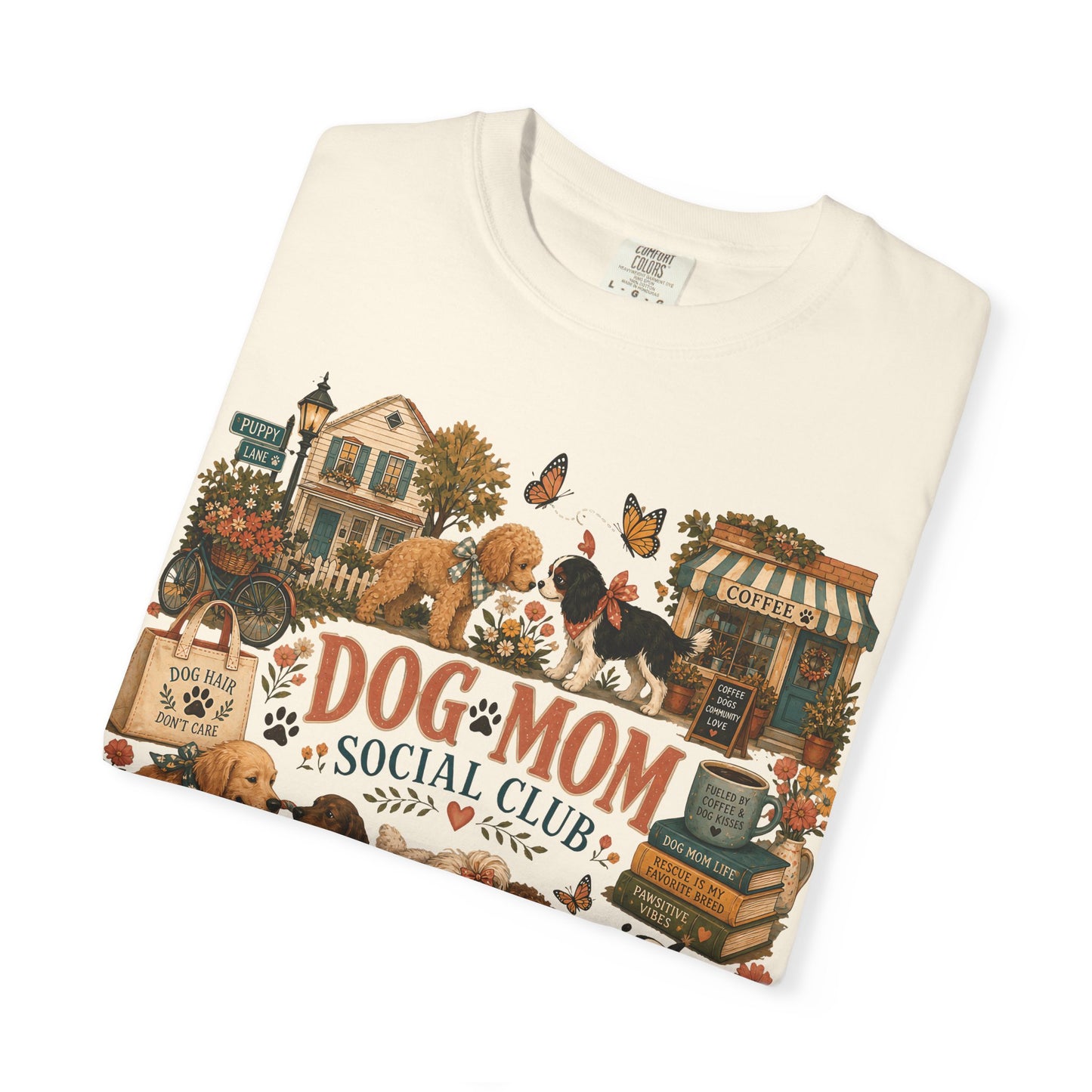 Dog Mom Social Club T-Shirt Dog Mom
