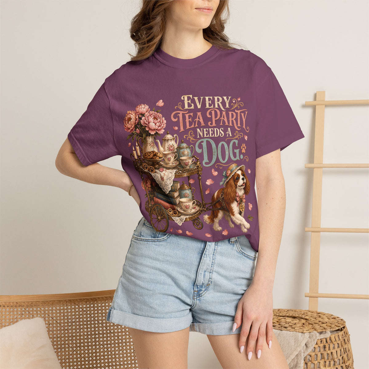 Every Tea Party Needs a Dog T-Shirt
