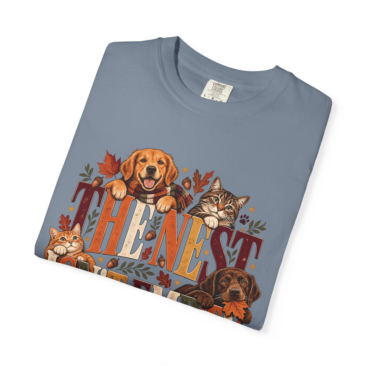 The Nest Isn't Empty It's Covered in Fur T-Shirt – Funny Empty Nester Pet Lover Tee