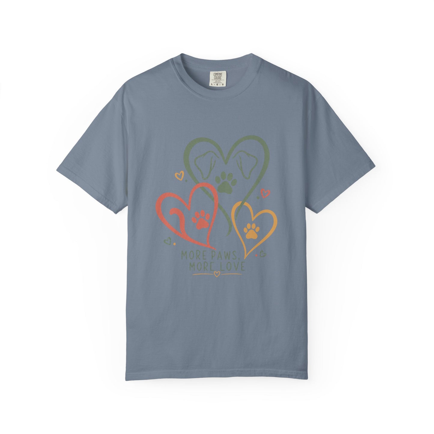 More Paws More Love — Cute Pet Lover T-Shirt