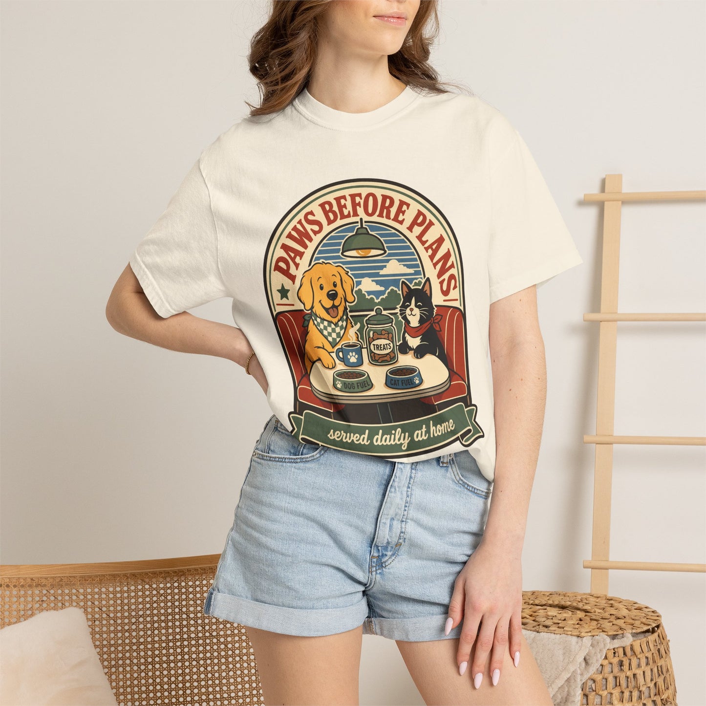 Paws Before Plans Pet Lover — Cute Pet Lover T-Shirt