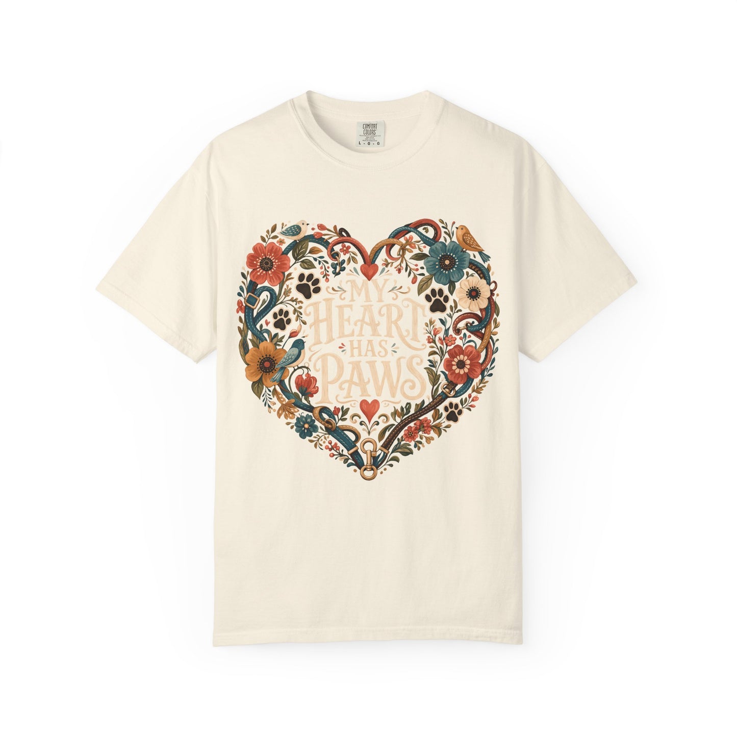My Heart Has Paws — Cute Pet Lover T-Shirt