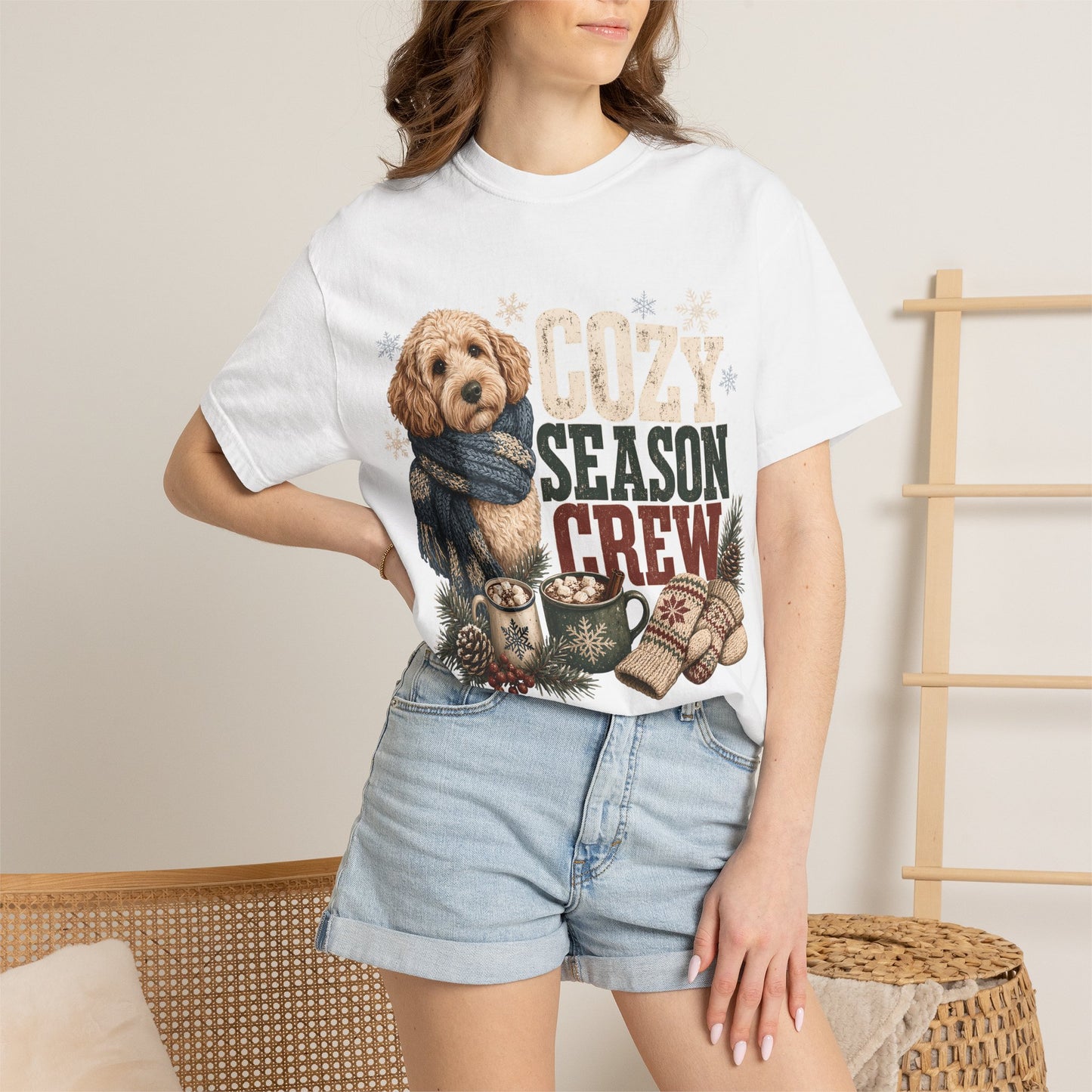 Cozy Season Crew — Cute Pet Lover T-Shirt