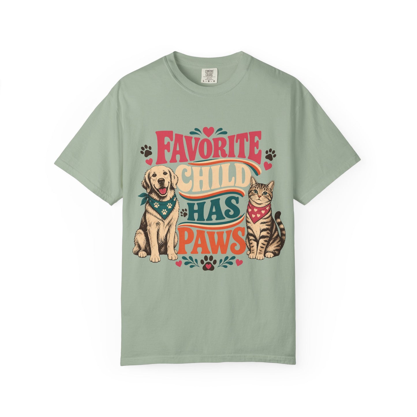 Favorite Child Has Paws T-Shirt
