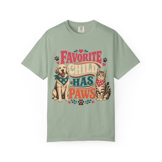 Favorite Child Has Paws T-Shirt