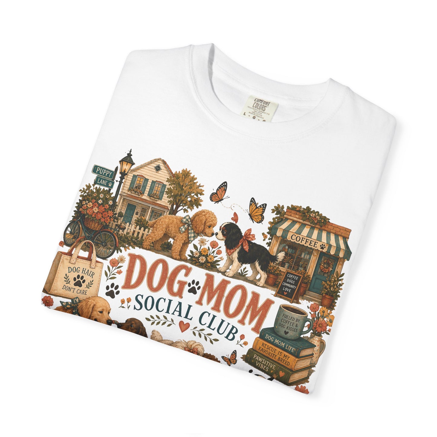 Dog Mom Social Club T-Shirt Dog Mom