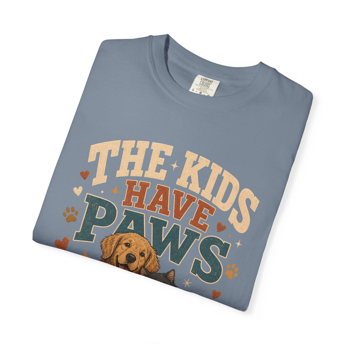 The Kids Have Paws Dog and Cat T-Shirt