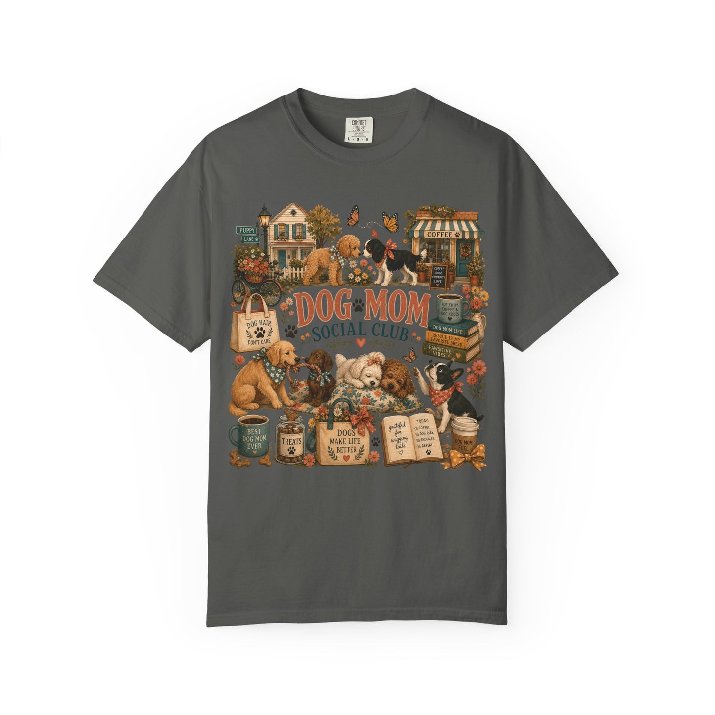 Dog Mom Social Club T-Shirt Dog Mom
