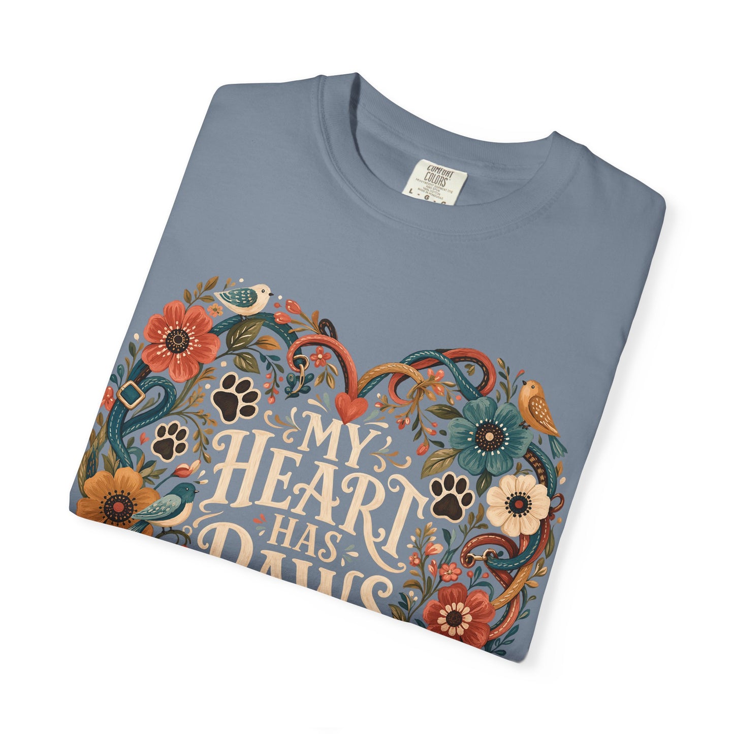 My Heart Has Paws — Cute Pet Lover T-Shirt