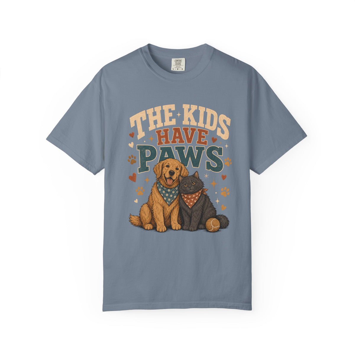 The Kids Have Paws Dog and Cat T-Shirt