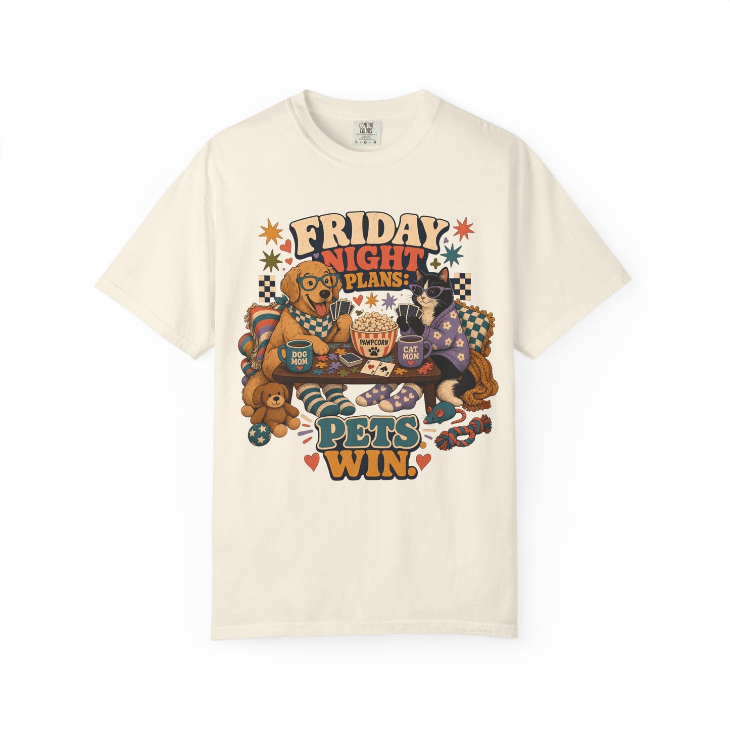 Friday Night Plans Pets — Cute Pet Lover T-Shirt