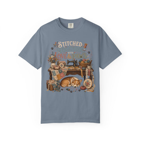 Stitched Together With Love and Paws T-Shirt