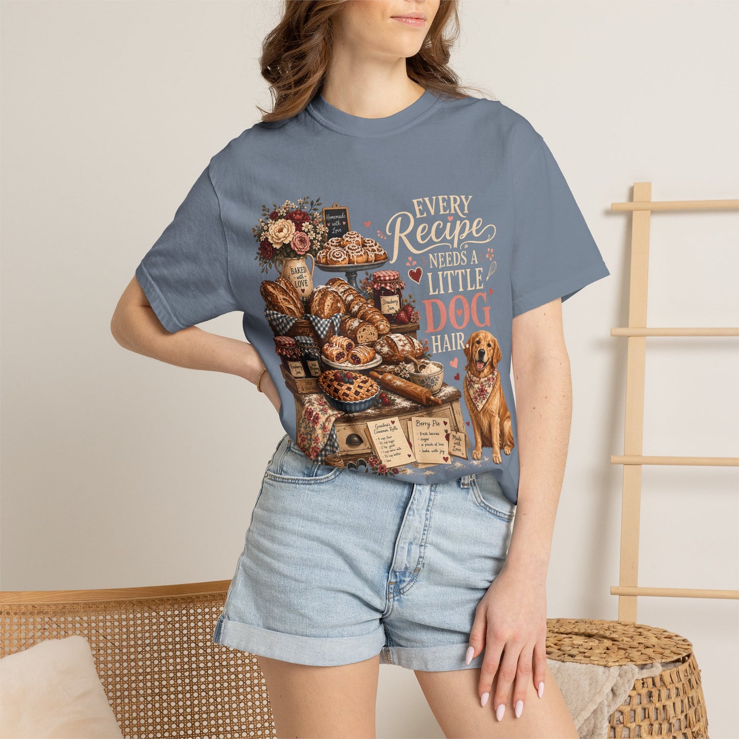 Every Recipe Needs a Little Dog Hair T-Shirt