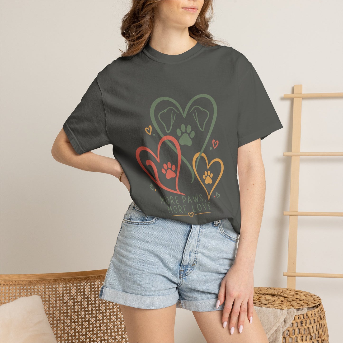 More Paws More Love — Cute Pet Lover T-Shirt