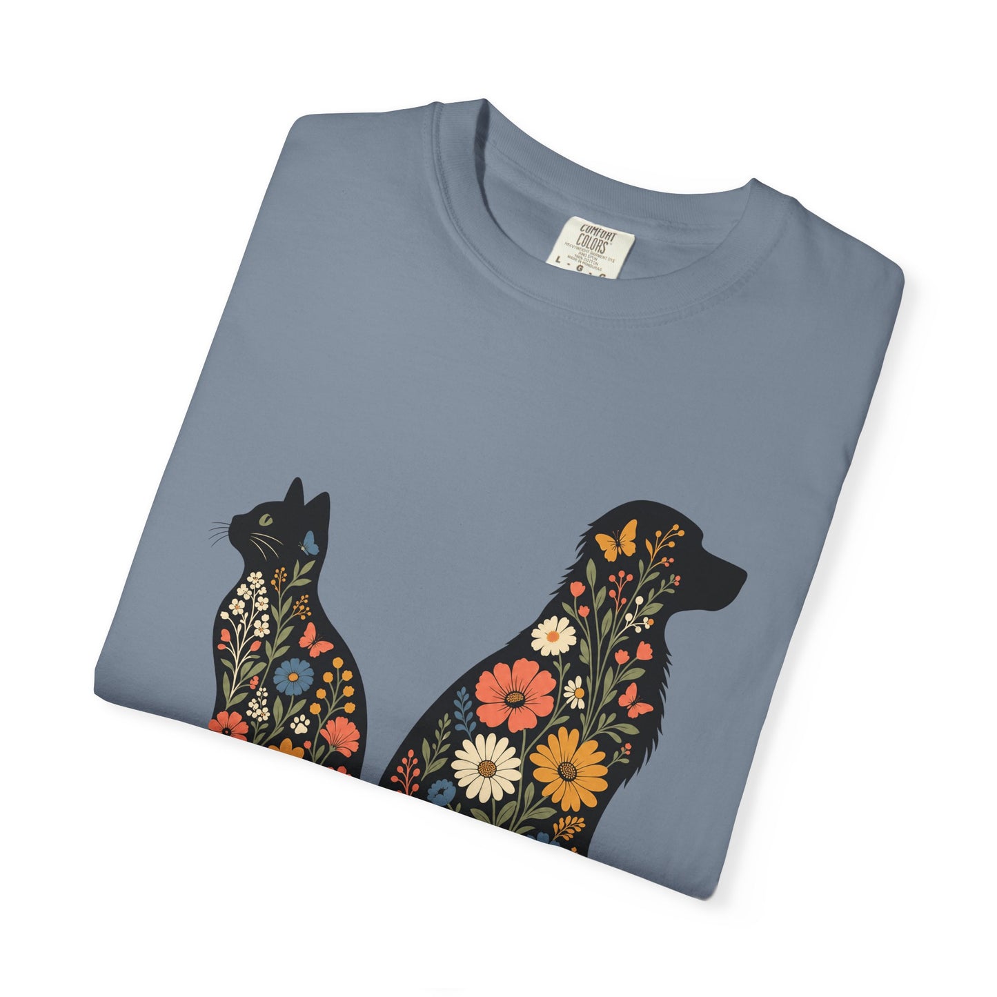 Botanical Dog and Cat Lover — Cute Pet Lover T-Shirt