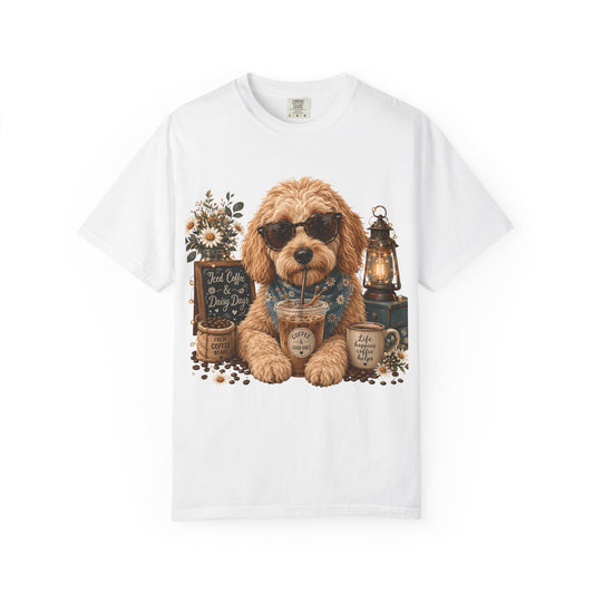 Cute Doodle Iced Coffee - Cute Pet Lover T-Shirt