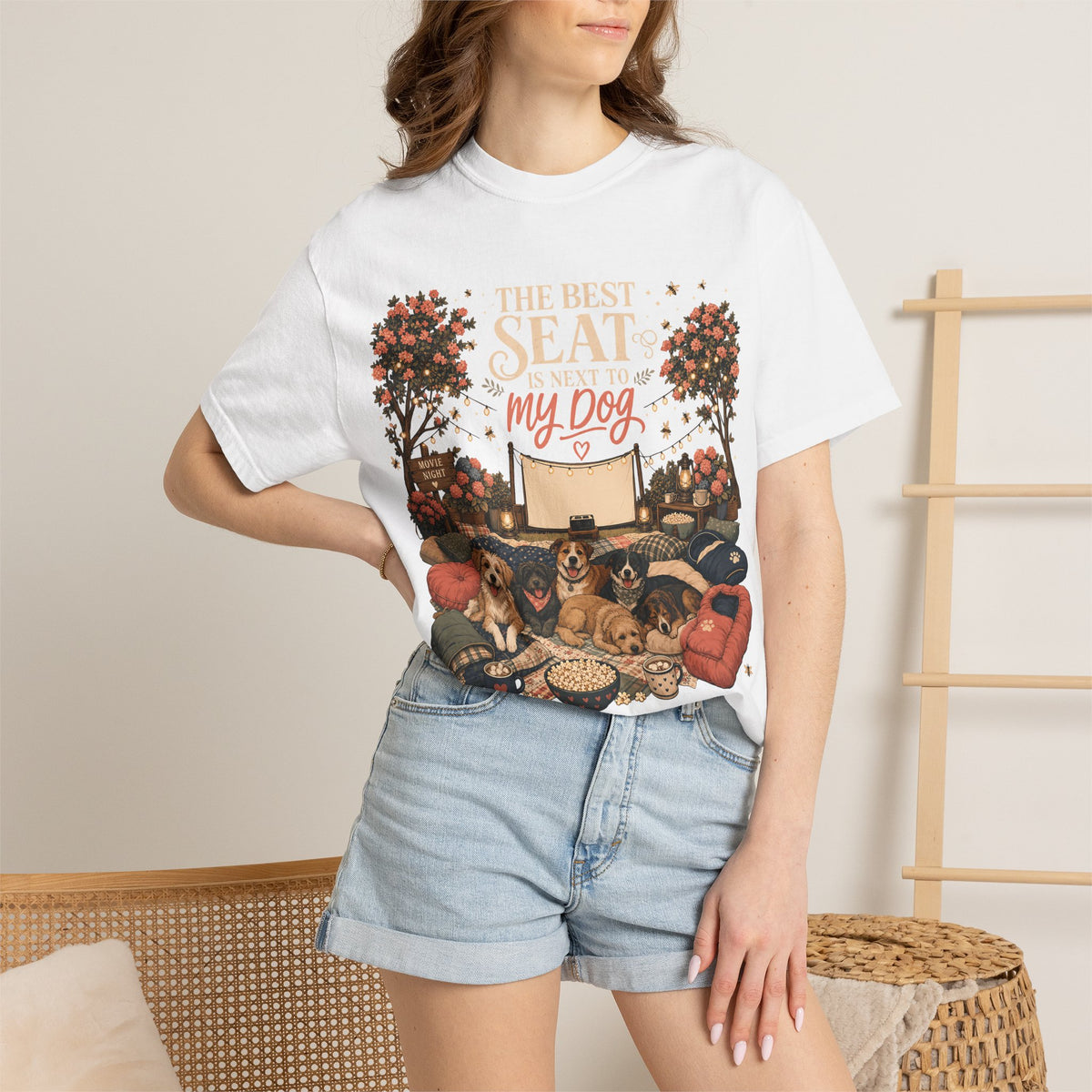 The Best Seat Is Next to My Dog T-Shirt