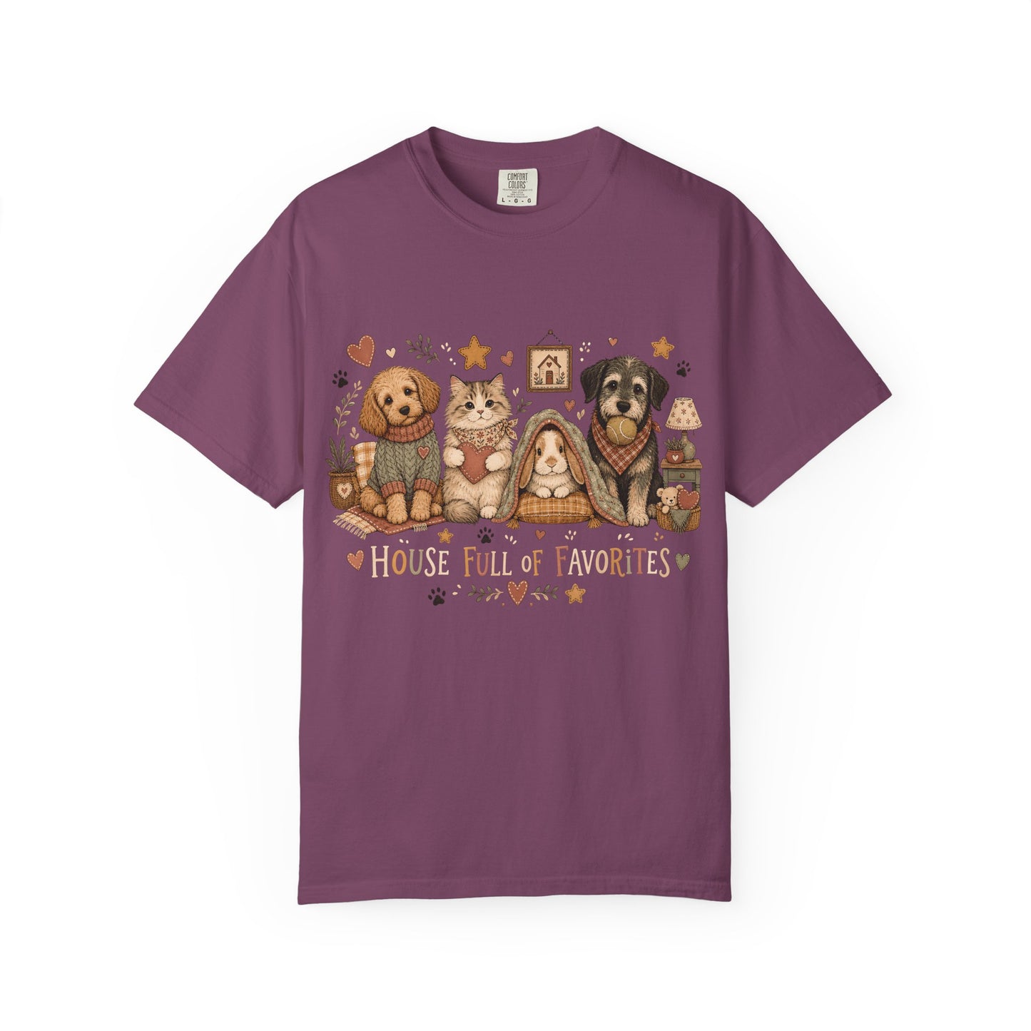 House Full of Favorites Pets T-Shirt
