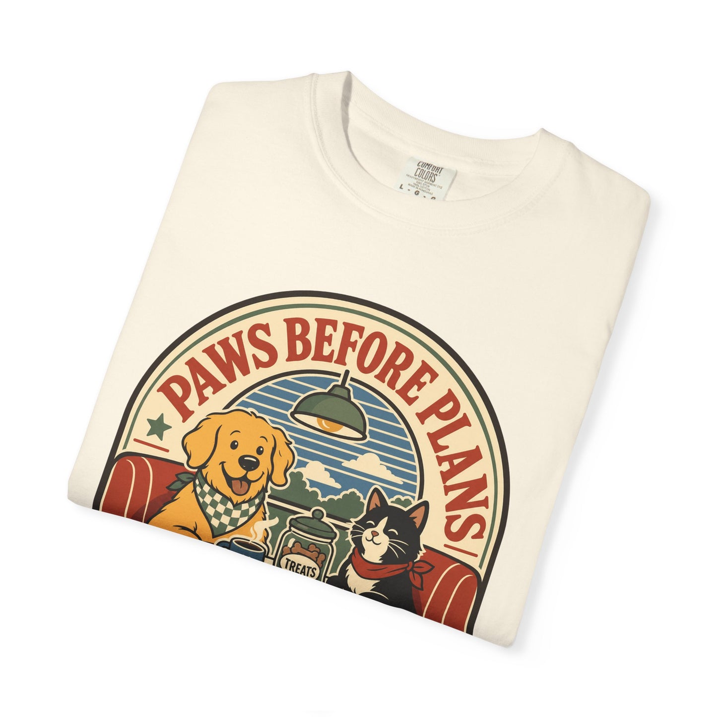 Paws Before Plans Pet Lover — Cute Pet Lover T-Shirt