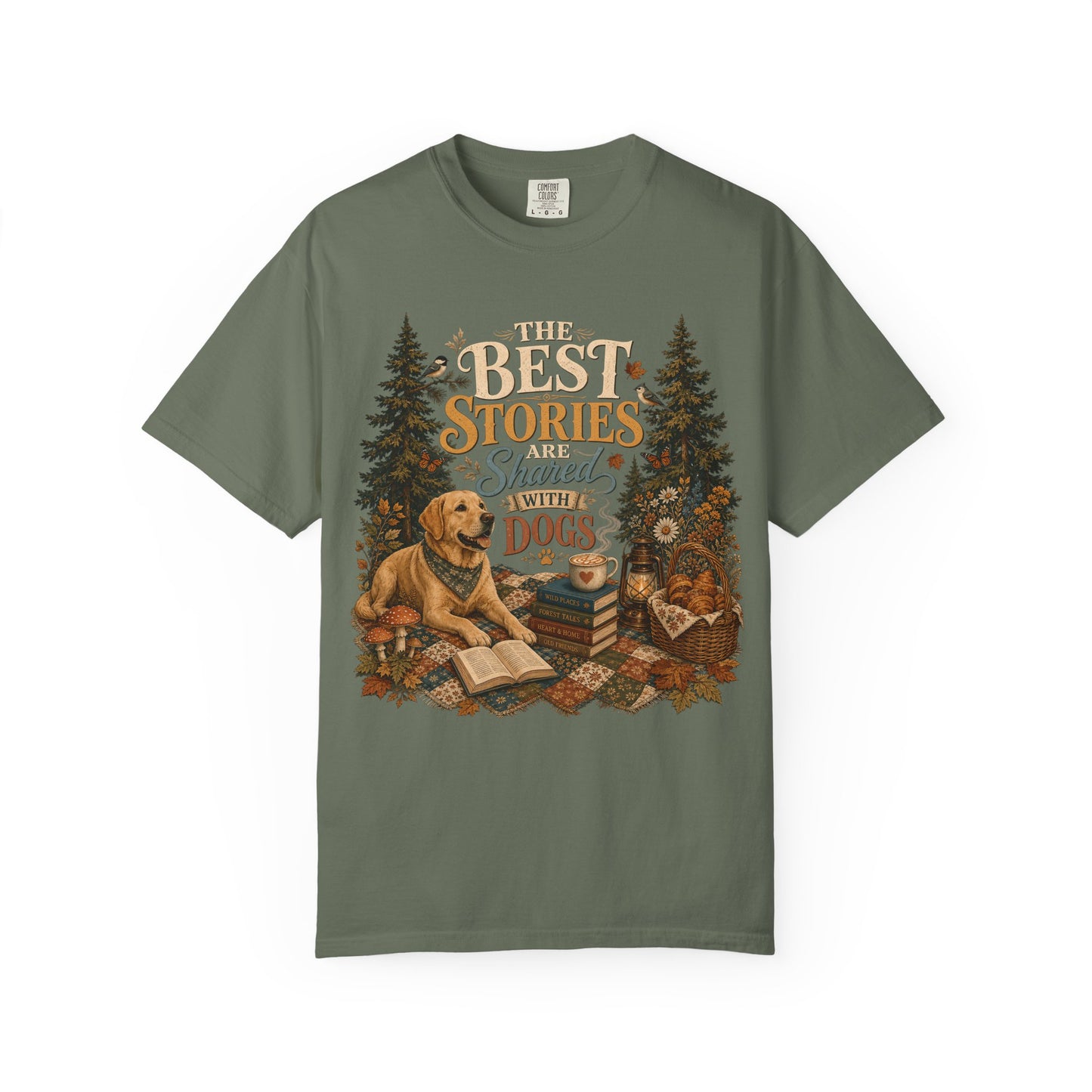 Best Stories Are Shared With Dogs T-Shirt
