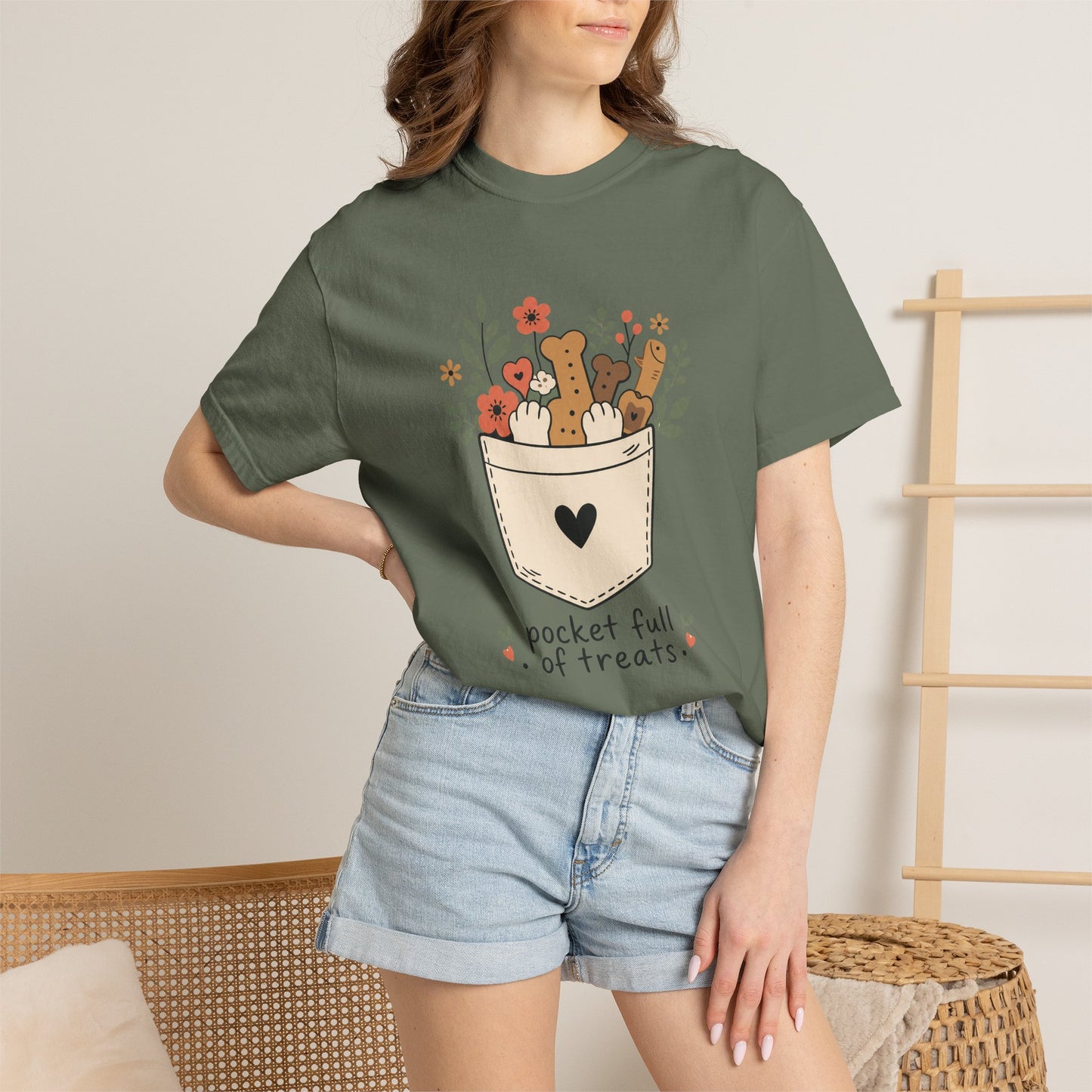 Pocket Full of Treats Pet Parent — Cute Pet Lover T-Shirt