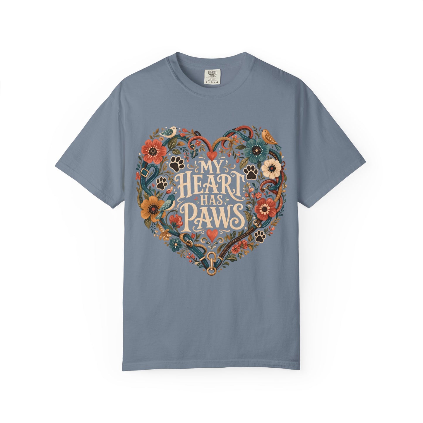 My Heart Has Paws — Cute Pet Lover T-Shirt