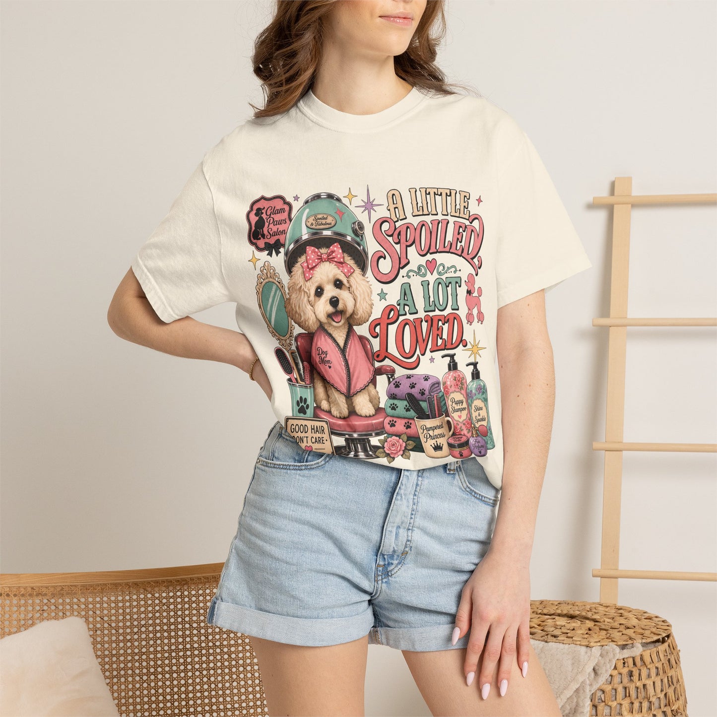 A Little Spoiled a Lot Loved — Cute Pet Lover T-Shirt