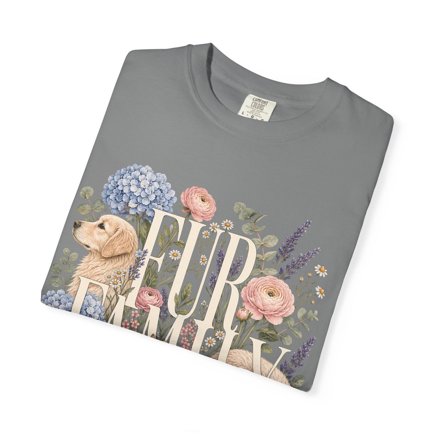 Fur Family Floral -Shirt