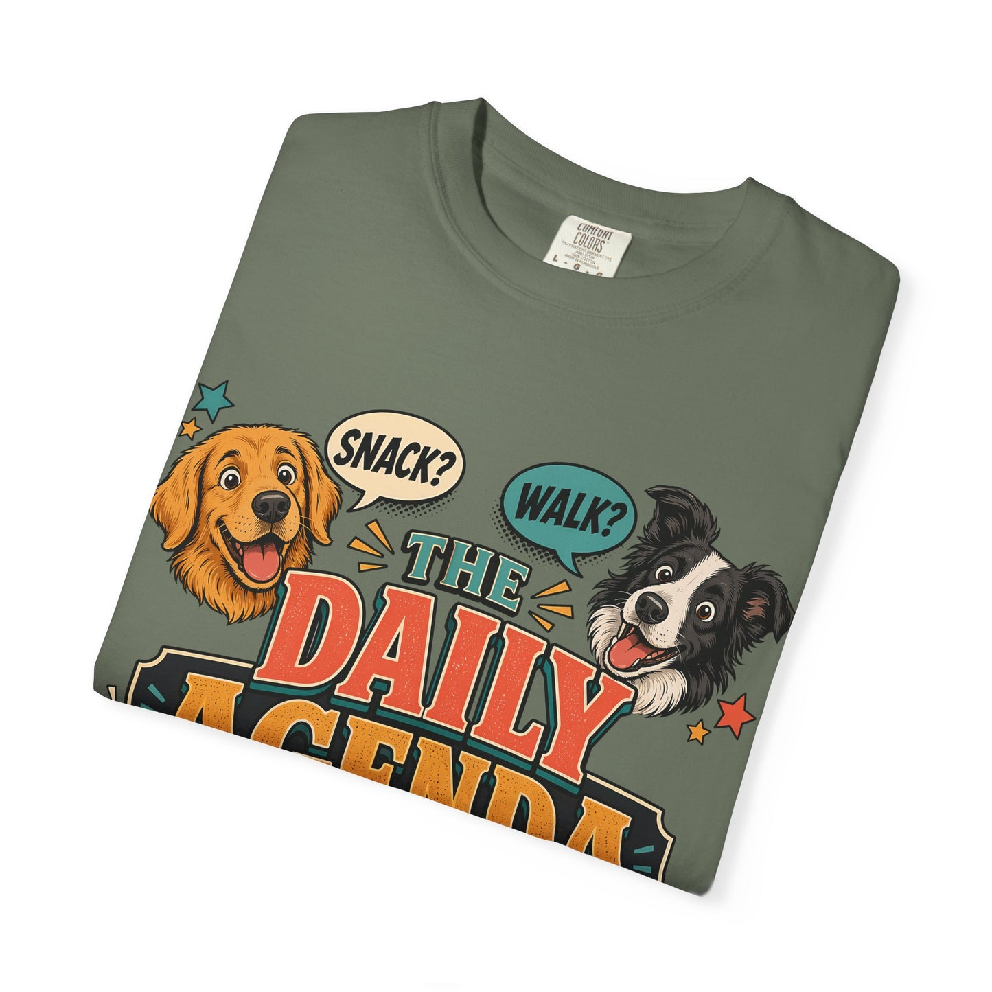The Daily Agenda — Cute Pet Lover T-Shirt