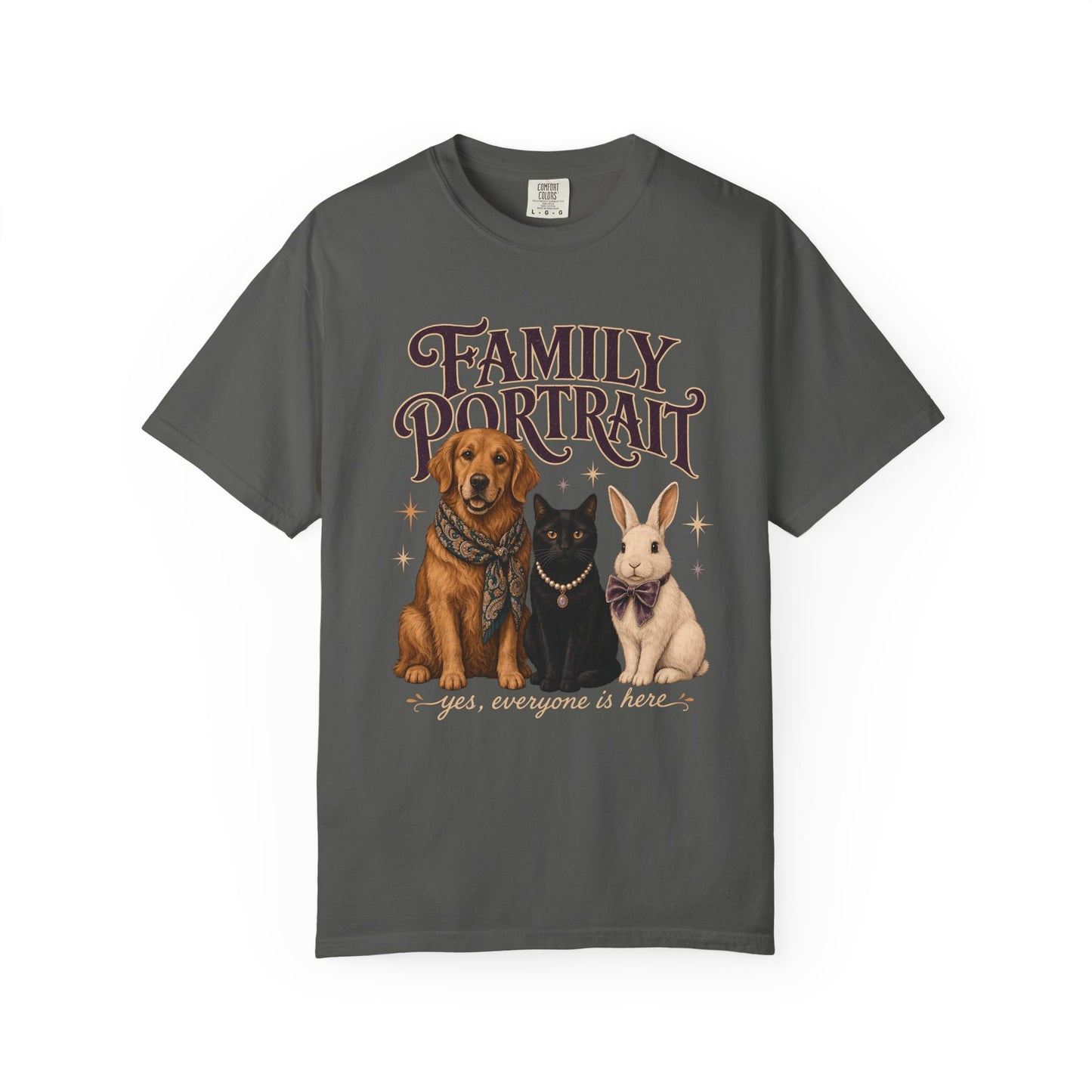 Family Portrait Pet T-Shirt