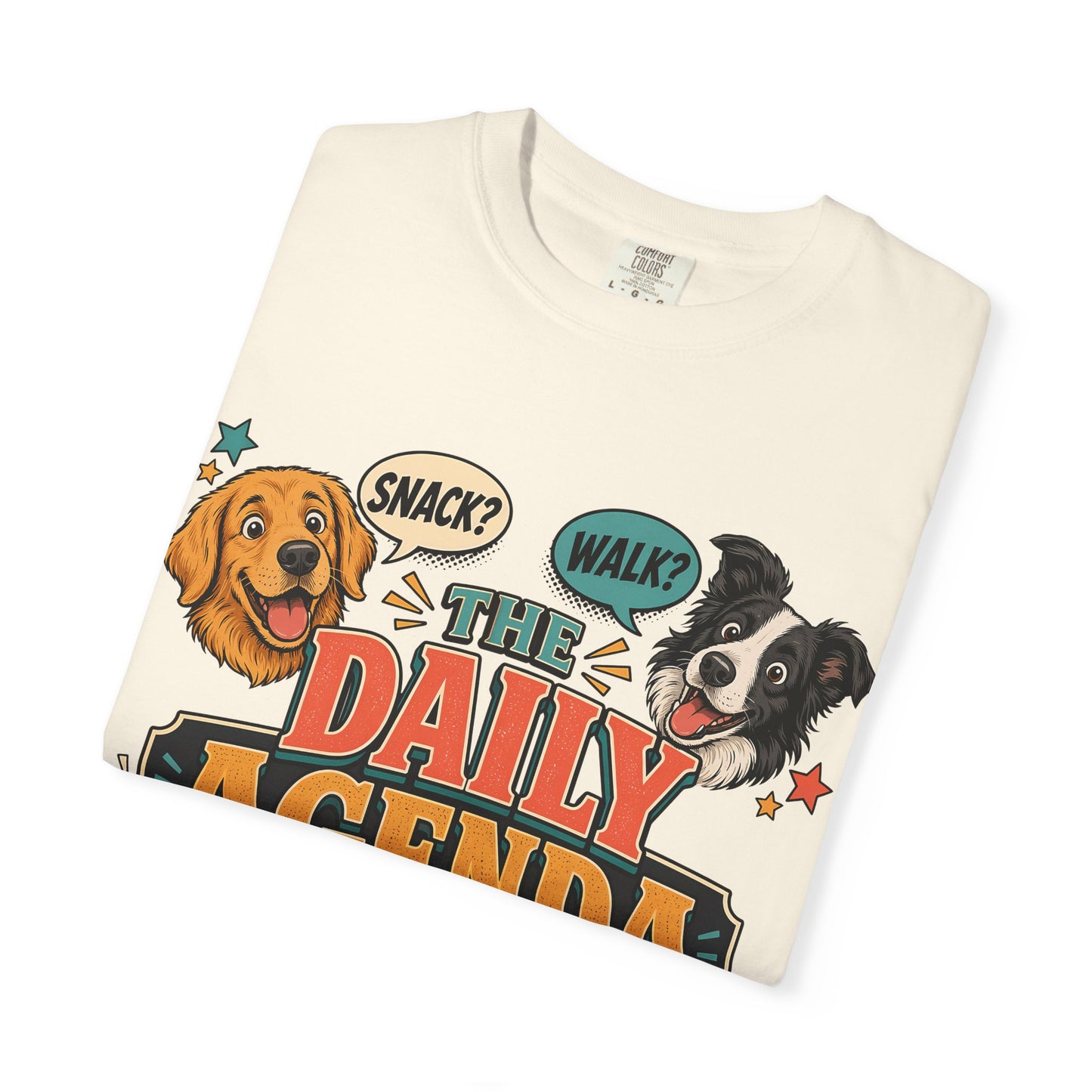The Daily Agenda — Cute Pet Lover T-Shirt