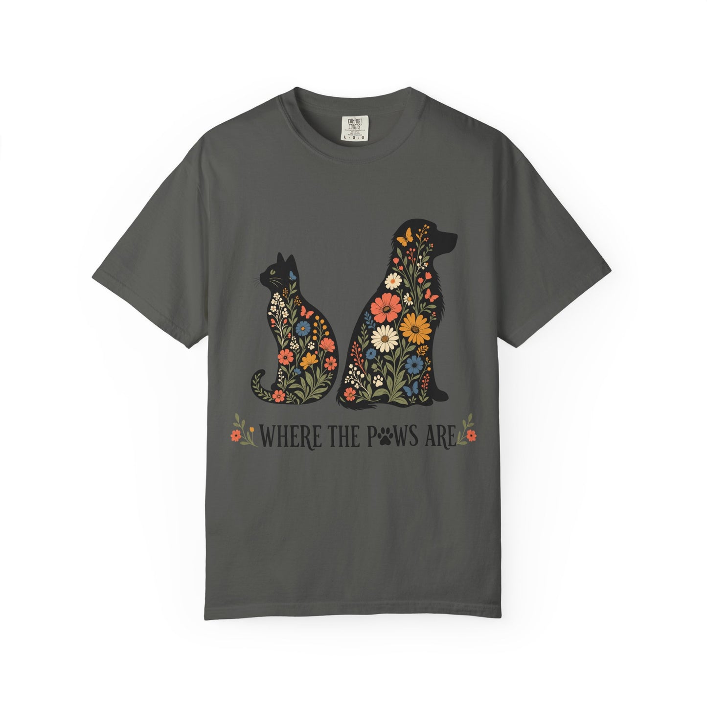 Botanical Dog and Cat Lover — Cute Pet Lover T-Shirt