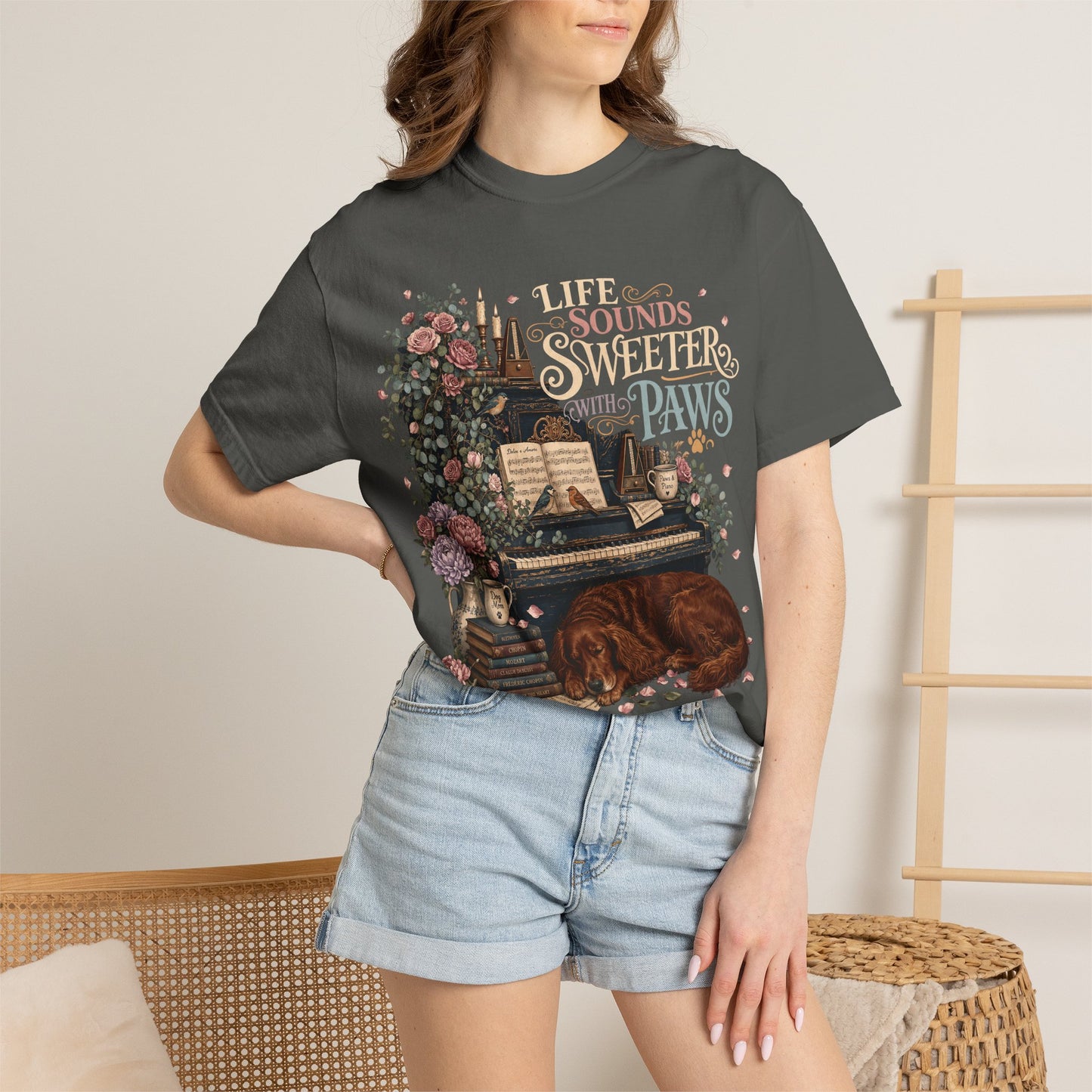 Life Sounds Sweeter With Paws T-Shirt