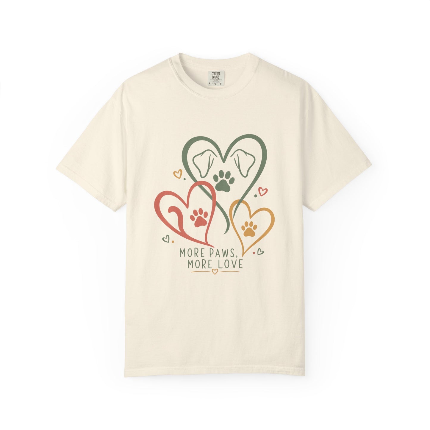 More Paws More Love — Cute Pet Lover T-Shirt