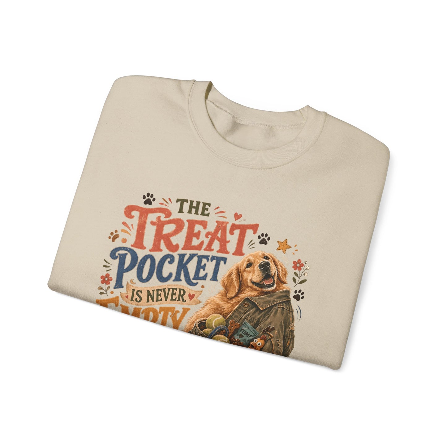 The Treat Pocket Is Never Empty Unisex Heavy Blend™ Crewneck Sweatshirt