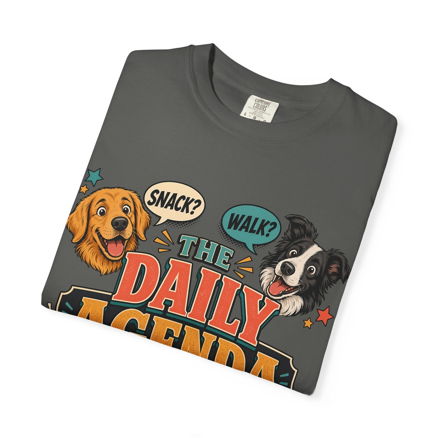 The Daily Agenda — Cute Pet Lover T-Shirt