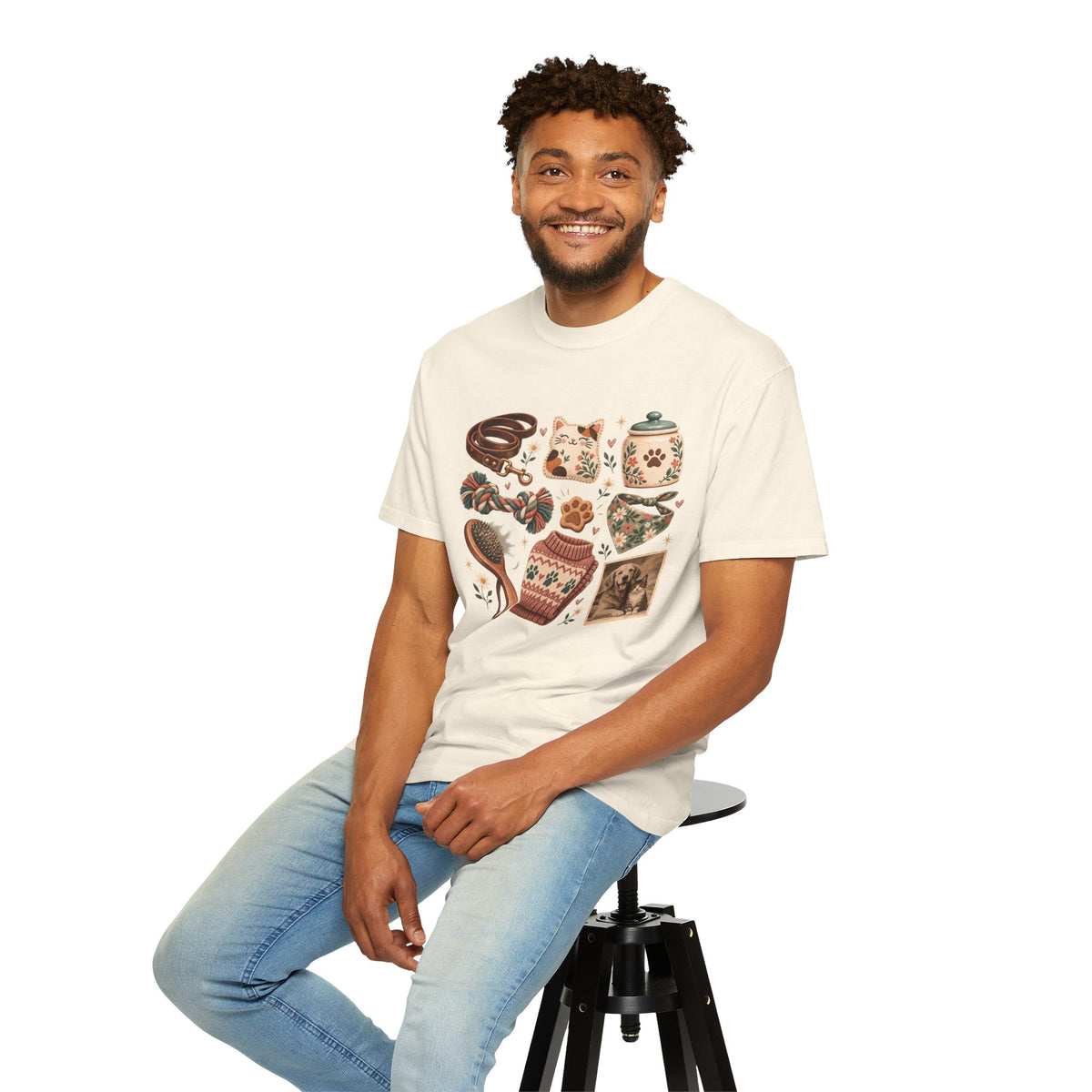 Cozy Pet Parent Essentials T-Shirt – Vintage Dog & Cat Lover Tee