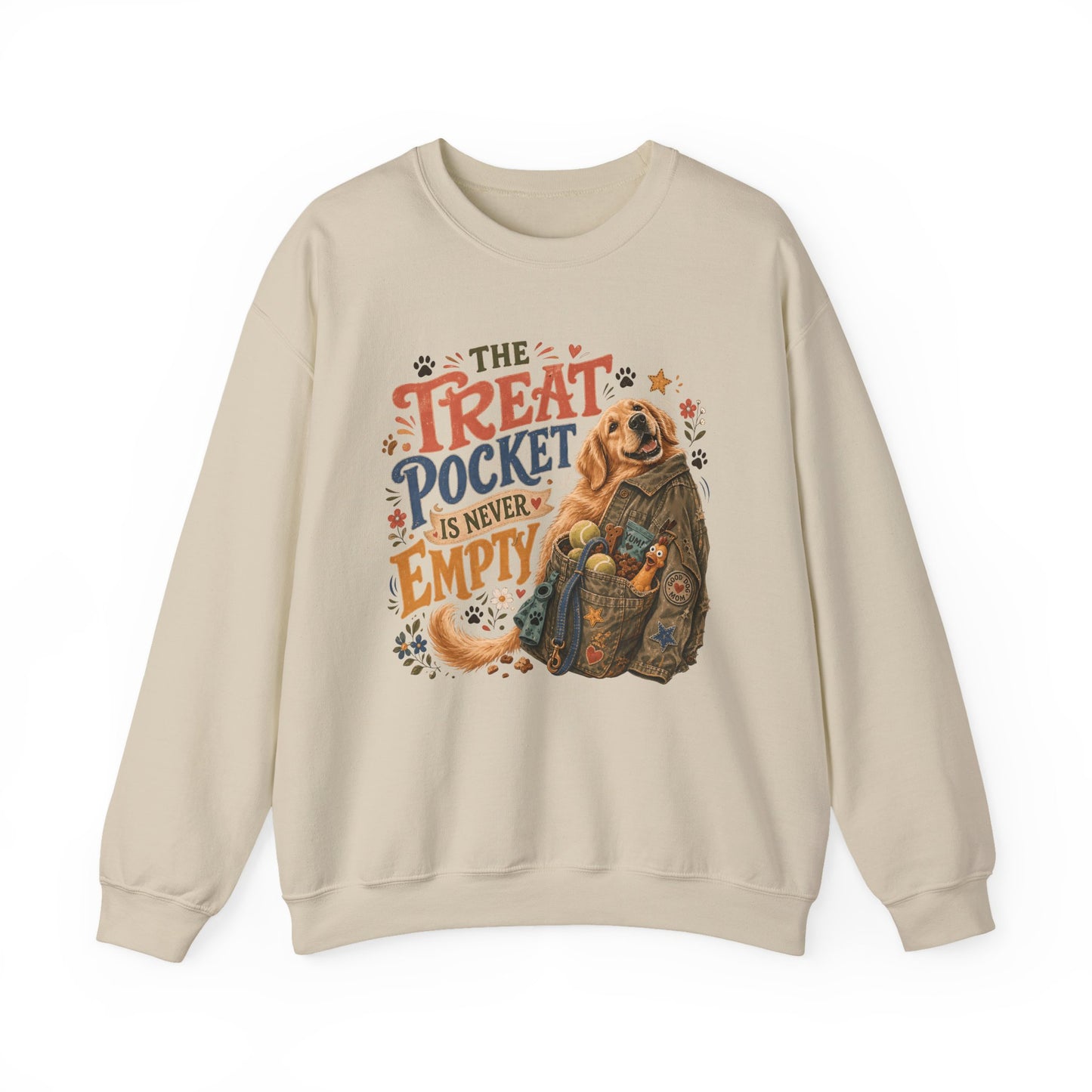 The Treat Pocket Is Never Empty Unisex Heavy Blend™ Crewneck Sweatshirt