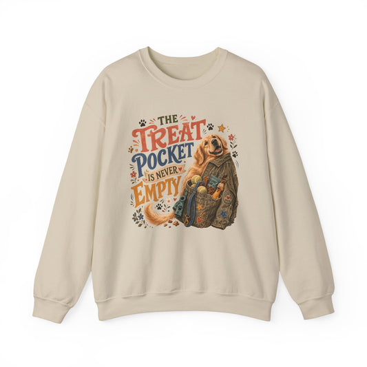 The Treat Pocket Is Never Empty Unisex Heavy Blend™ Crewneck Sweatshirt