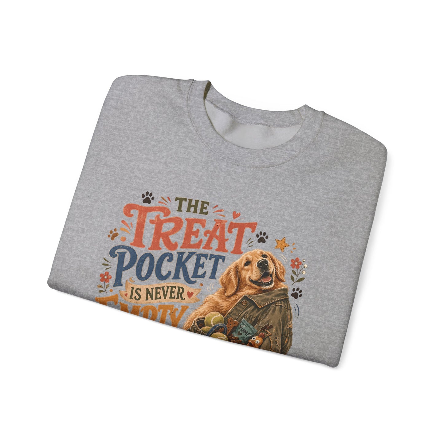 The Treat Pocket Is Never Empty Unisex Heavy Blend™ Crewneck Sweatshirt