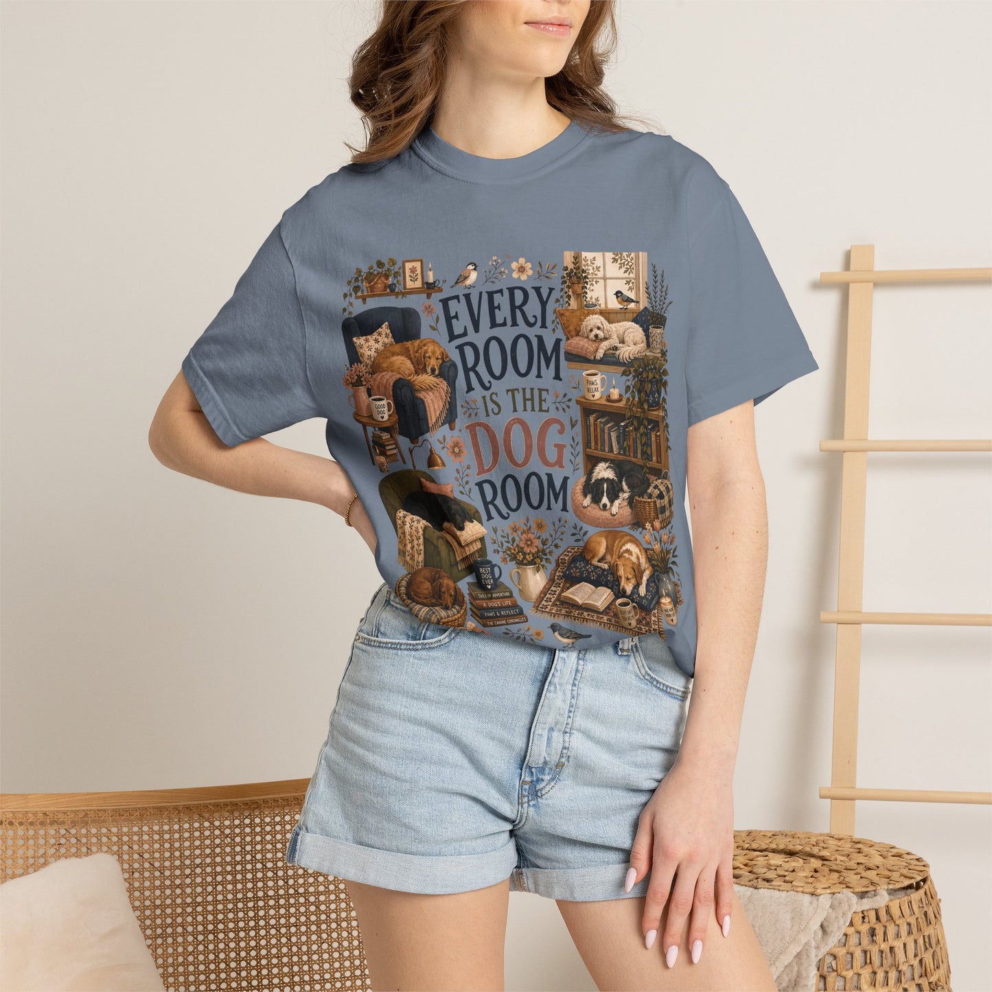 Every Room Is the Dog Room T-Shirt Dog Mom