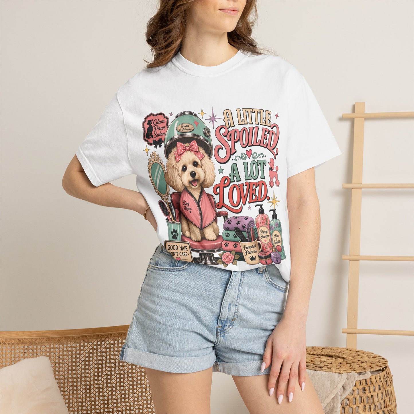 A Little Spoiled a Lot Loved — Cute Pet Lover T-Shirt